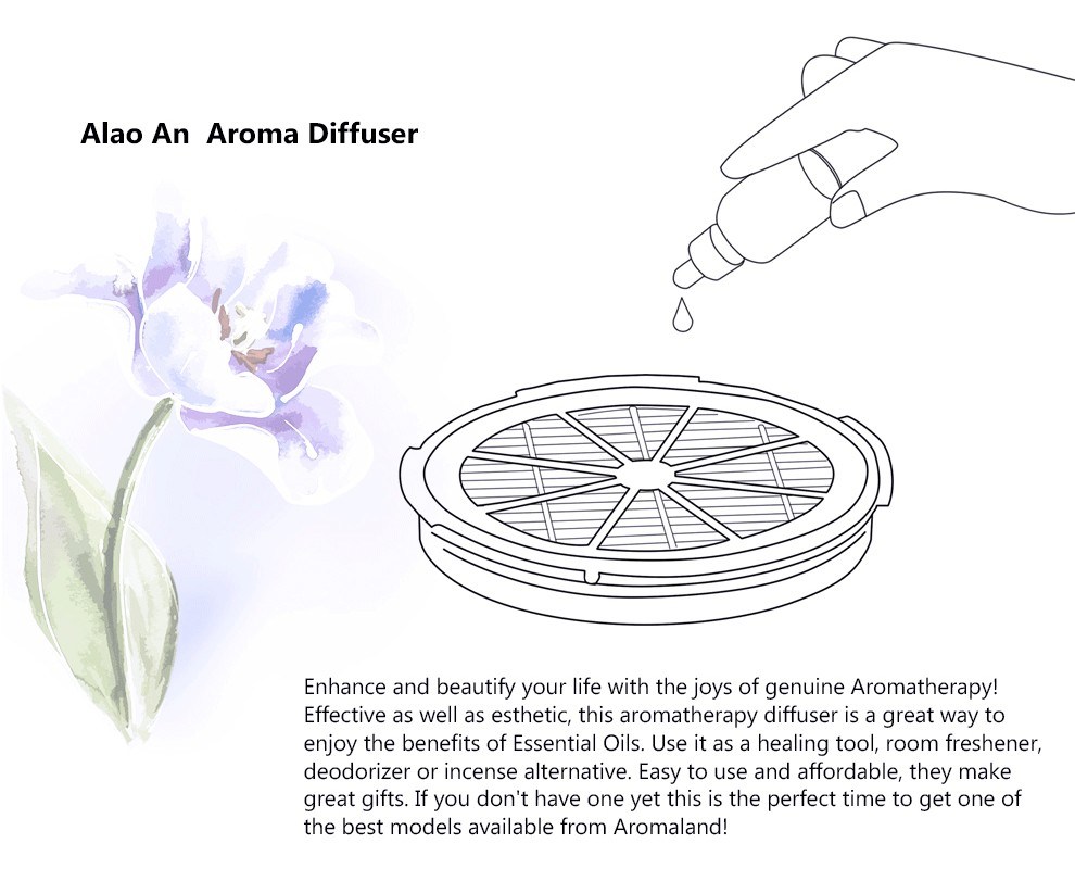 Air Purifier and Aroma Oil Diffuser Fragrance Air Purifier (GL-2100)