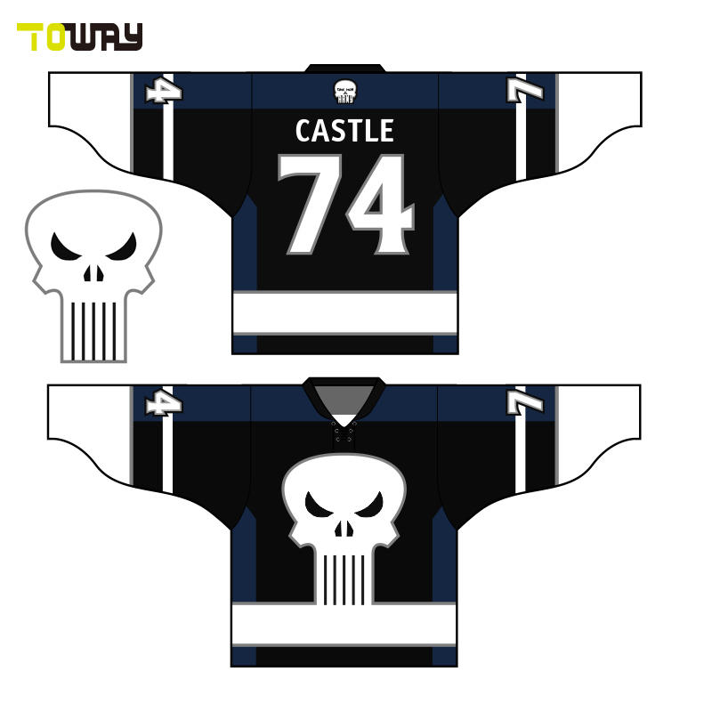 Cheap Custom Sublimated Ice Hockey Jersey Sewing Pattern