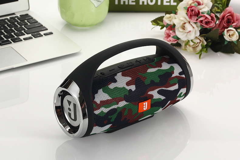 New-Arrival Wireless Bluetooth Fabric Portable Vehicle-Mounted TF Card Two-Horn Speaker