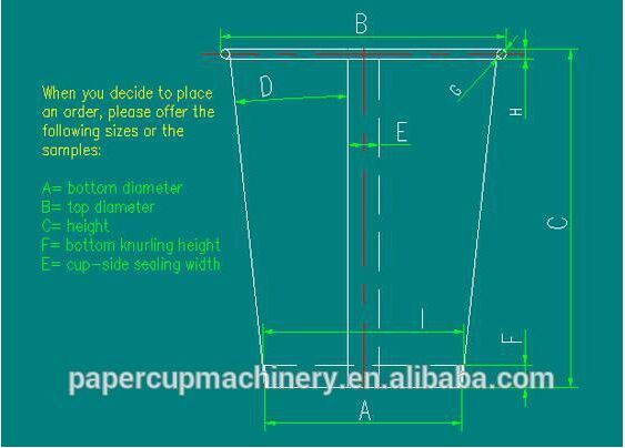 China Disposable Paper Cup Making Machine Prices