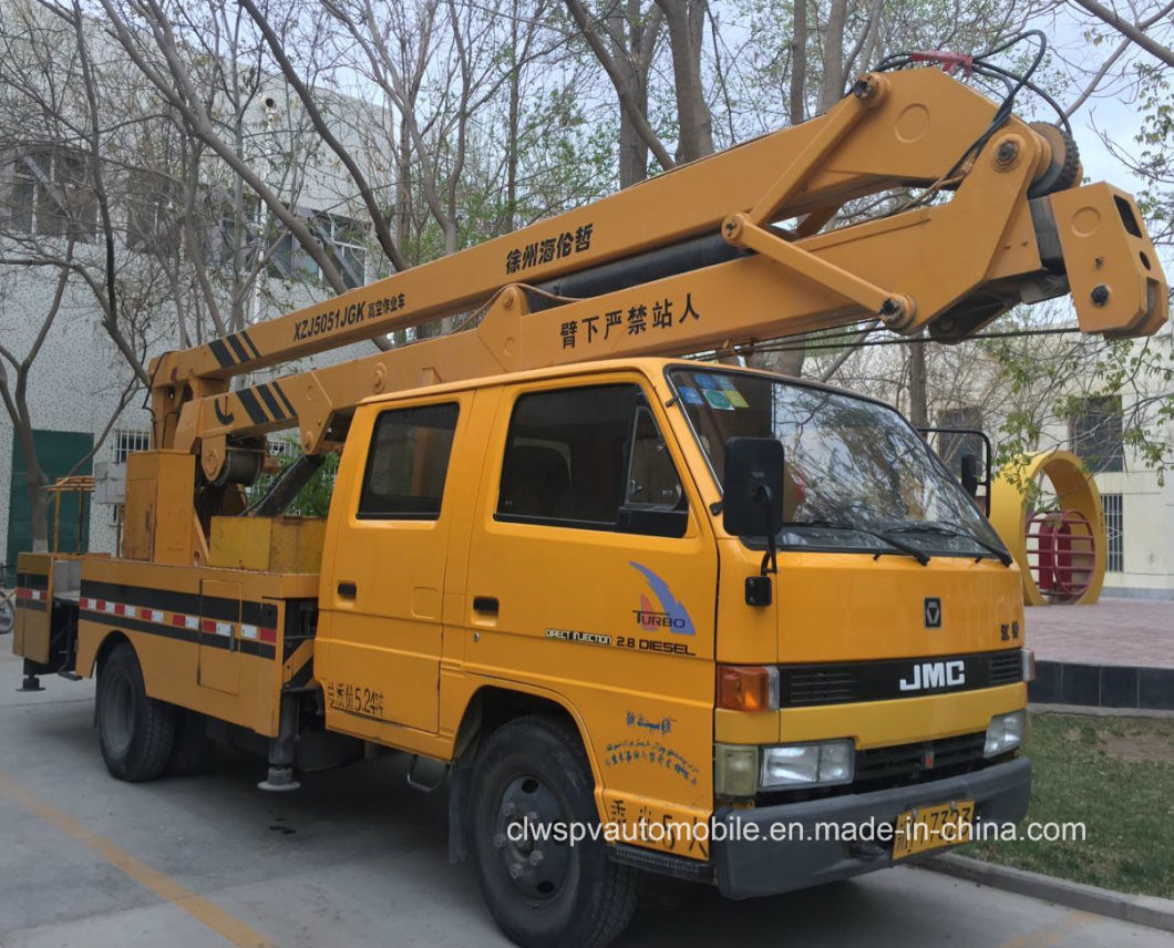 15 Meters Double Cab High Altitude Working Truck