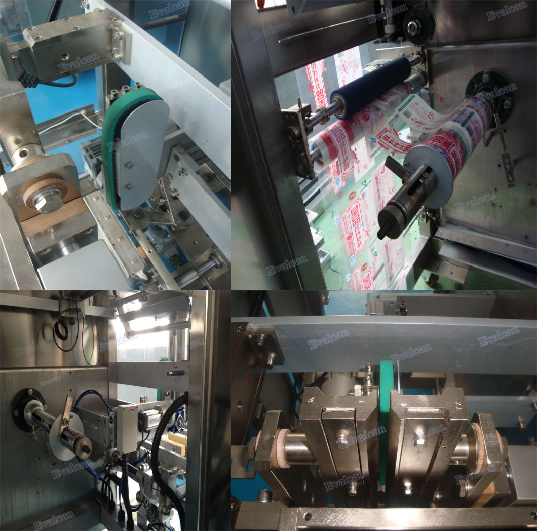 Automatic Bag Forming Filling Metering Powder Packaging Machine with Check Weigher