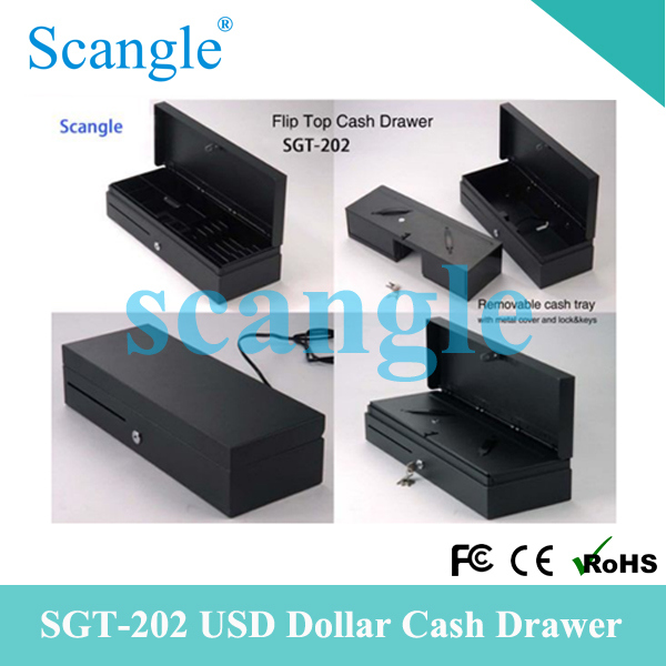 Flip Top Cash Drawer Small Size Cash Register