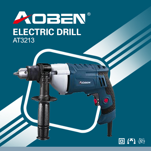 13mm 710W Professional Quality Electric Drill Power Tool (AT3213)