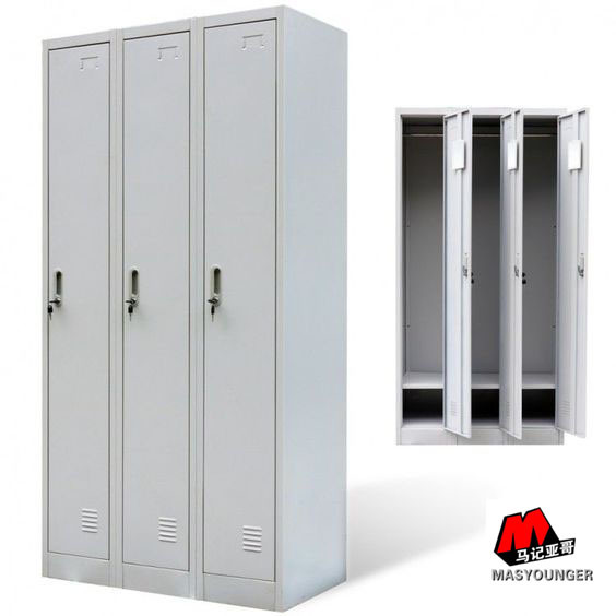 Electrostatic Powder Coating Living Room Metal Clothing Storage Locker