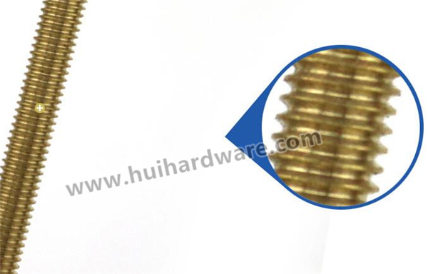 Brass Thread Rod/Thread Bar DIN975 Made in China