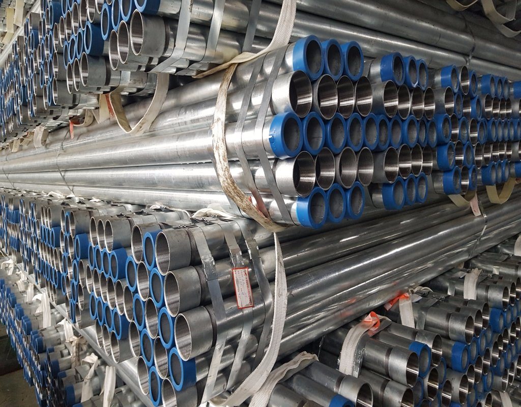 ASTM A53/BS1387 Threaded and Coupled Hot Dipped Galvanized Steel Pipe (GI-61)