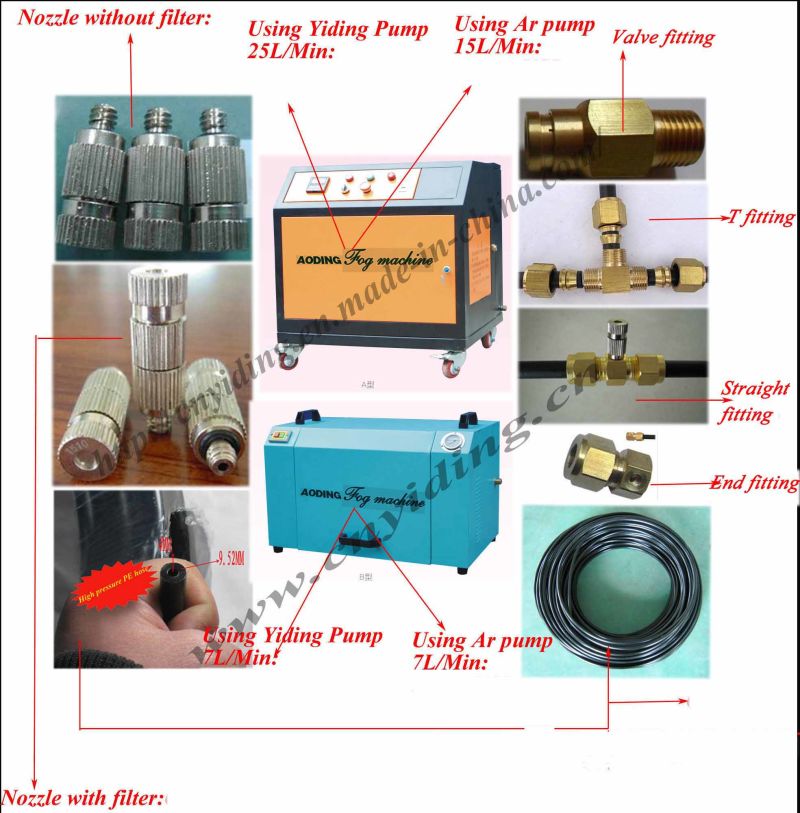 15L/Min Misting Cooling System (YDM-0815B)