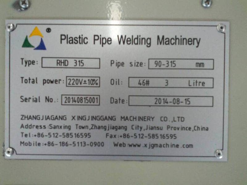 HDPE Pipe Welding Machine/HDPE Pipe Fusion Machine/HDPE Pipe Jointing Machine/Butt Welding Machine/HDPE Elbow Welding Machine/Butt Welder Machine