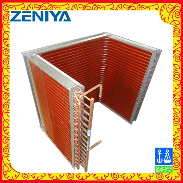 Copper Tube Fin Air Cooled Condenser for Refrigeration Part