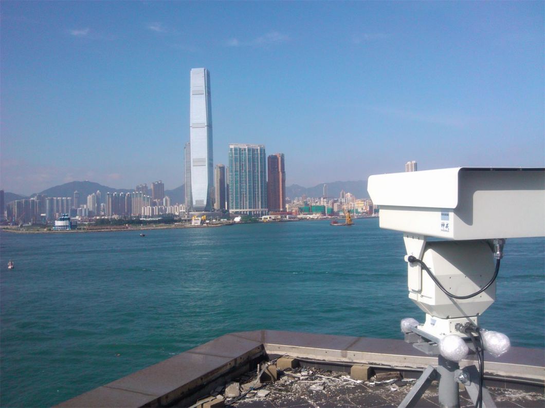 Dual Sensor Thermal Imaging and Visual Camera for Harbor Surveillance