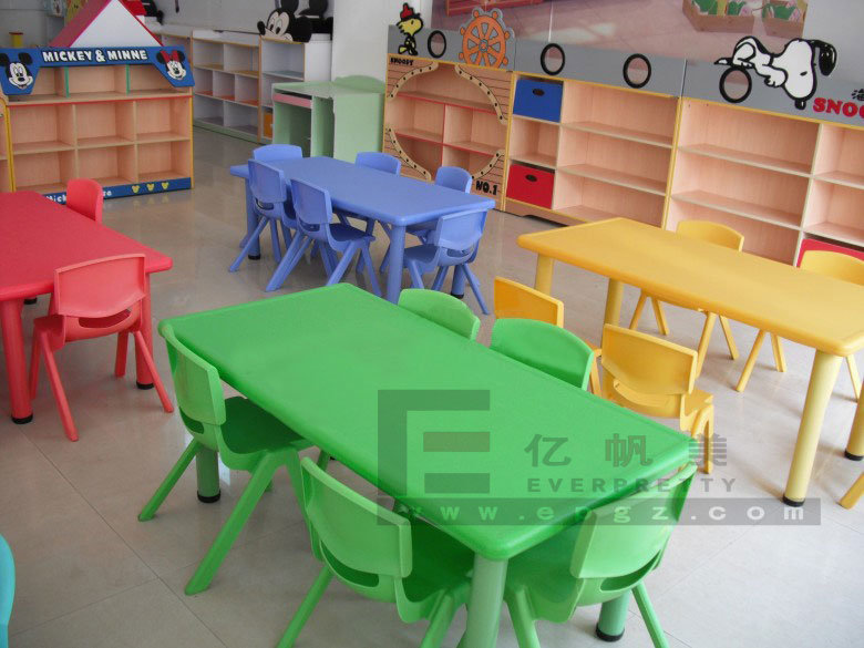 Kindergarten Furniture Kids Wood Storage Cabinet, Movable Kids Cabinet. School Storage Unit for Kids (KB-22)