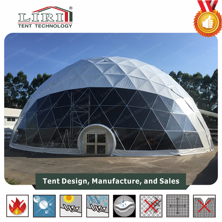 19m Big Concert Events Geodesic Dome Tent Price for Party Wedding