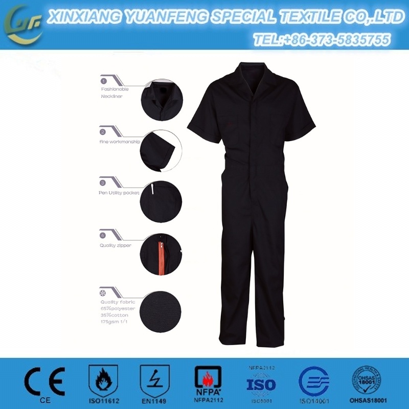 Anti Static Acid Resistant Medical Uniform Coverall / Lab Coat