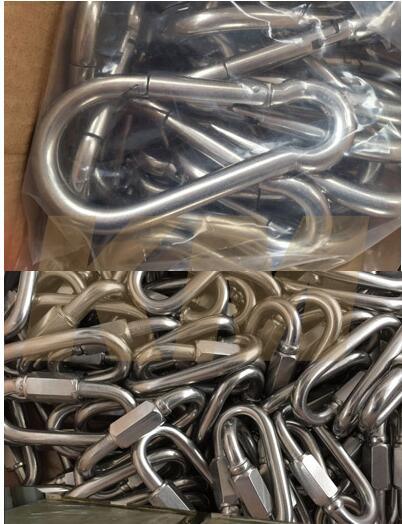 Factory Supplier Stainless Steel Carabiner Spring Snap Hook