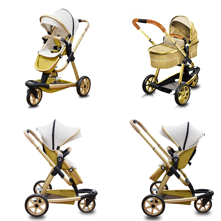 En1888 Luxury Aluminum Baby Stroller with Good Quality