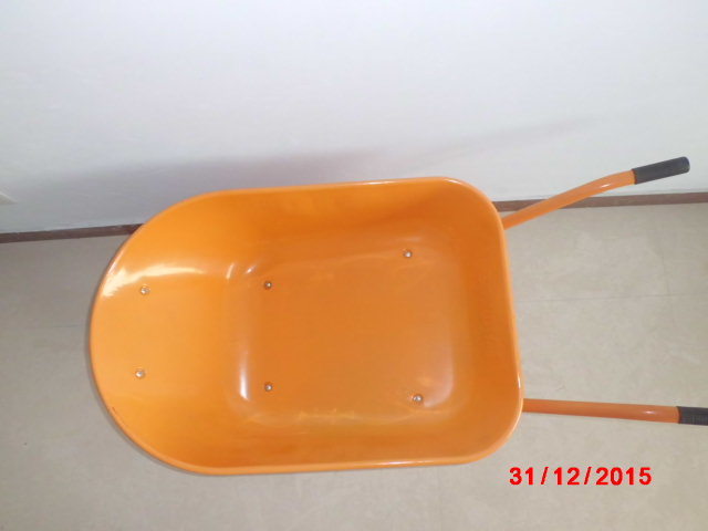 Painted Metal Tray Industrial Wheelbarrows