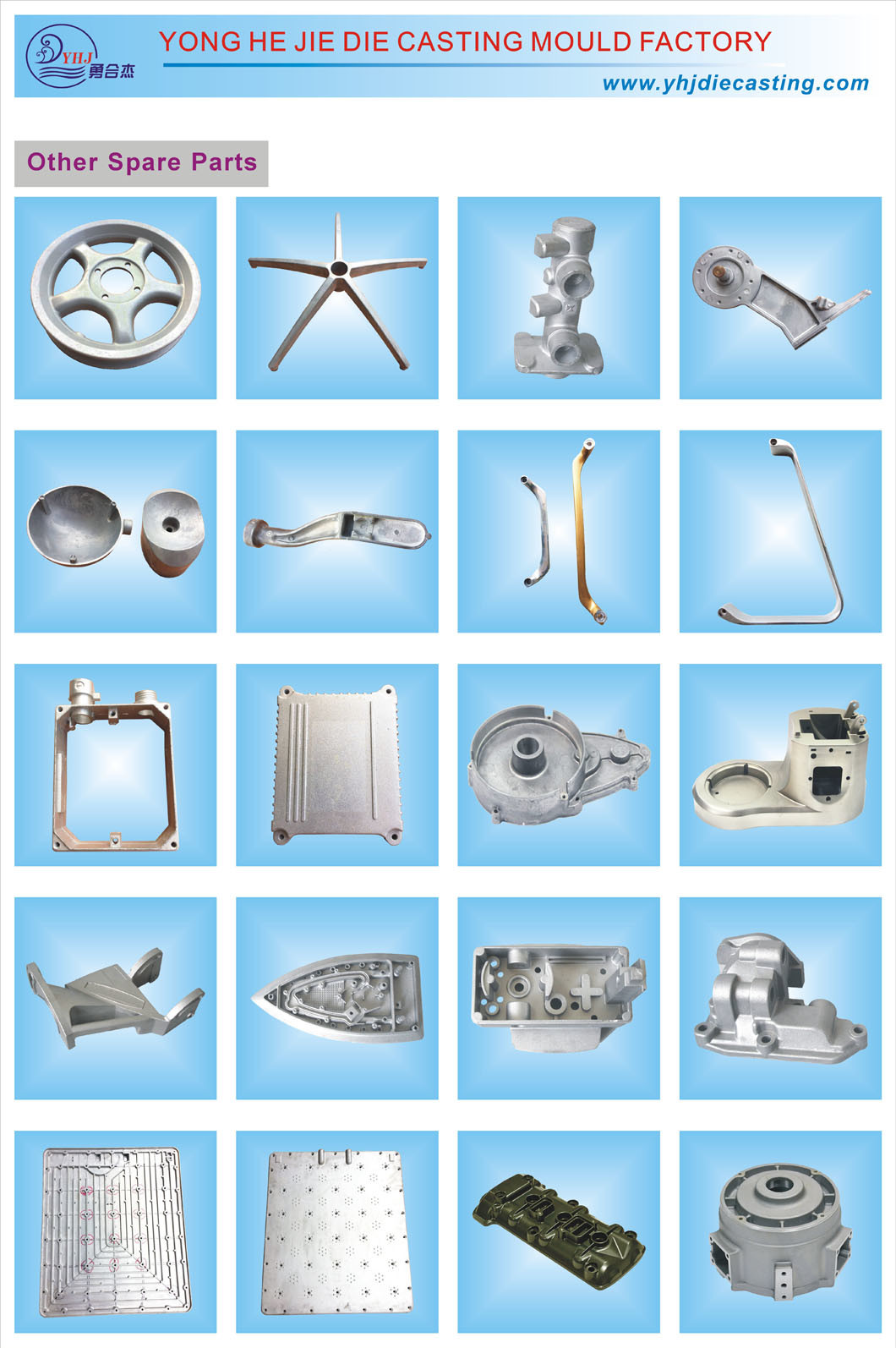 Professional OEM Aluminum and Zinc-Alloy Die Casting Parts with Big Size and Small Size in China