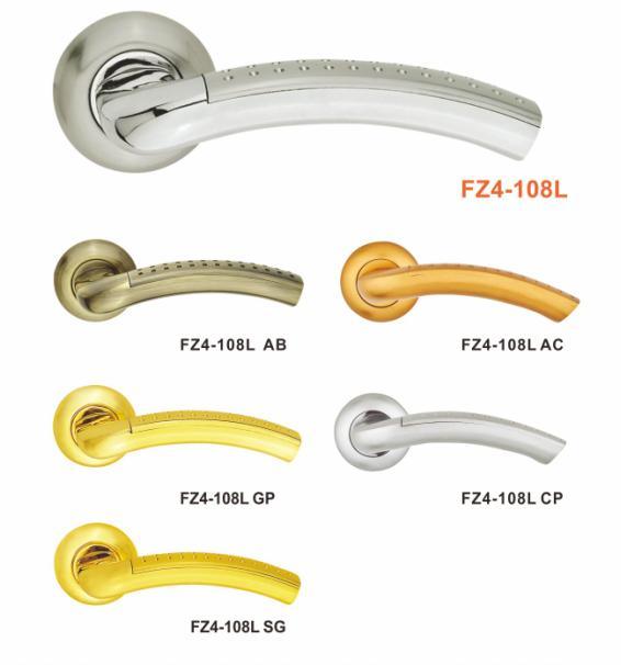 Aluminium Rosette Door Handle Lock (FZ4-108)