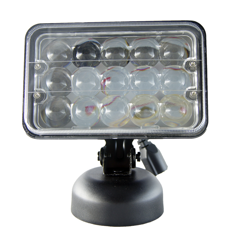 High Lumen 45W 4D Square LED Work Lights for Jeep