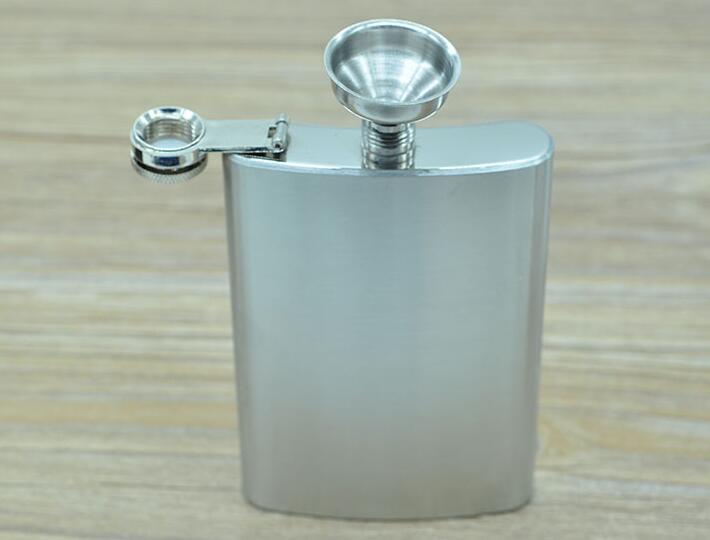 1 Oz-18 Oz Stainless Steel Pocket Liquor Hip Flask