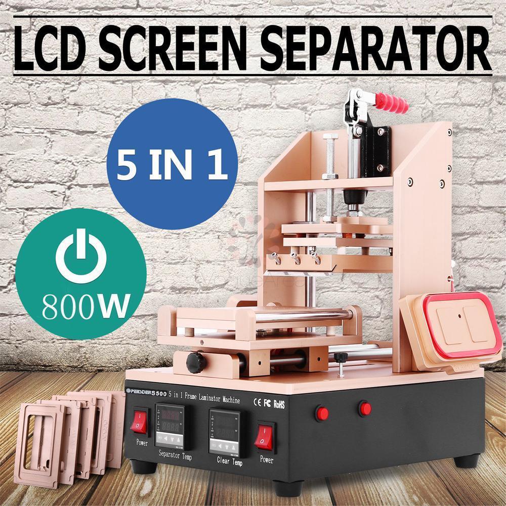 5in1 LCD Touch Screen Glass Frame Machine Separator