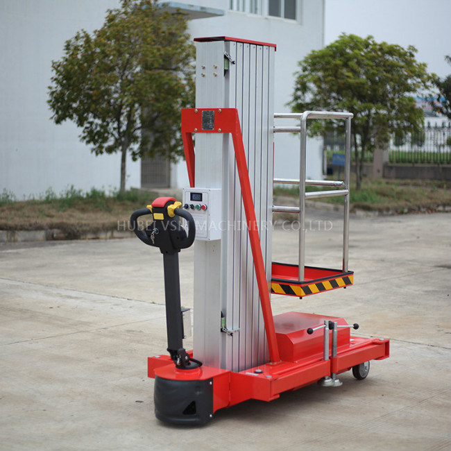 4m to 10m Single Mast Aerial Work Platform or Lift Table with Ce Certificate