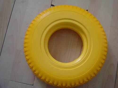 Solid PU Foam Wheel, PU Solid Wheel Barrow Tire 4.00-8