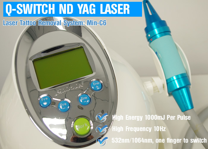 Ce Approval ND YAG Laser Tattoo Removal Laser Beauty Machine