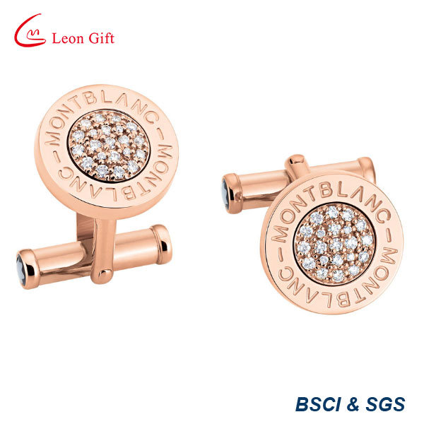 High Quality Fashion Luxury Gold Metal Craft Cufflinks for Men