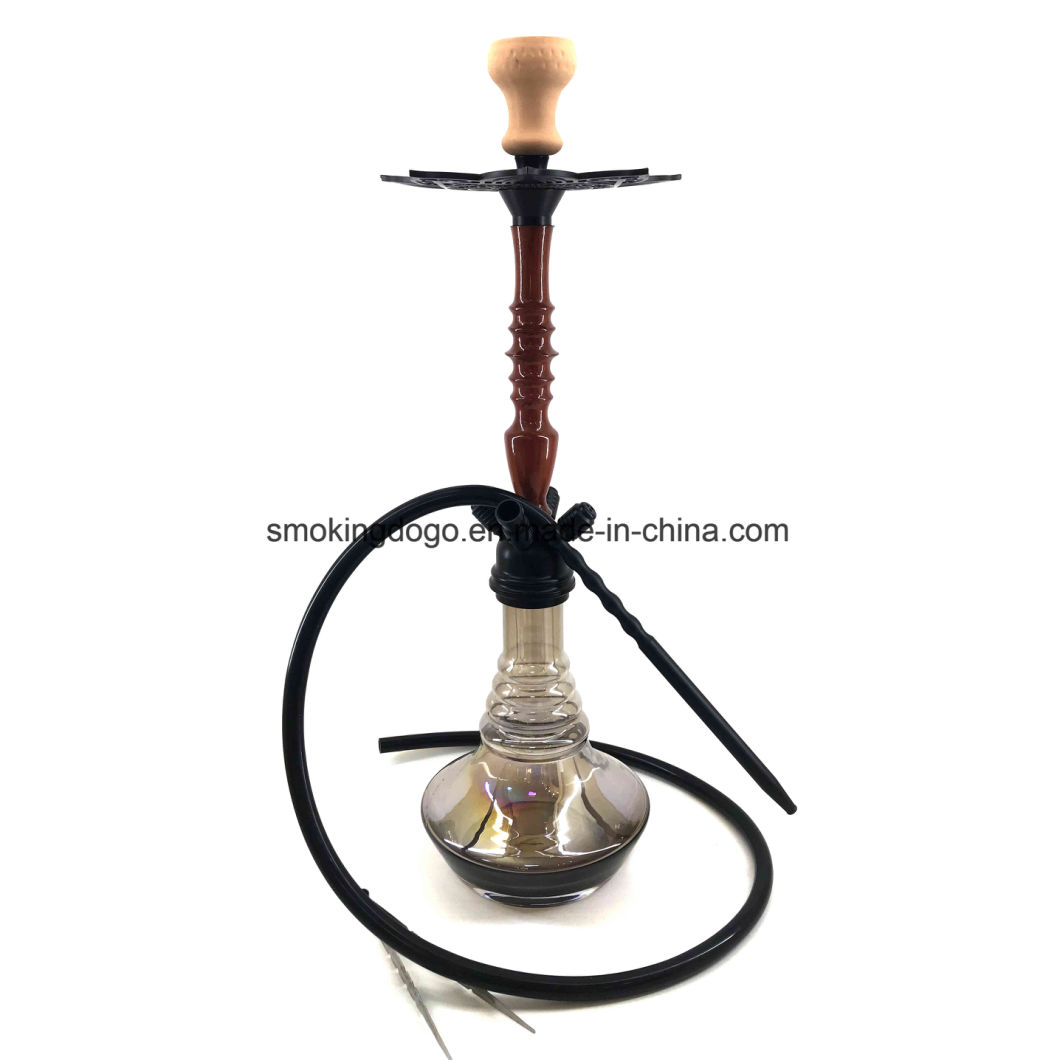 High Quality Aluminium Hookah Pipe Wholesale Hookah Tobacco Height 50cm Alhk-012