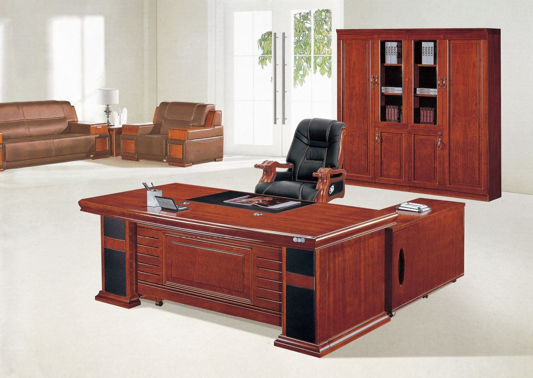 Office Executive Table Paper Finish Modern Hot Selling Item Boss Office Table Melamine Desk