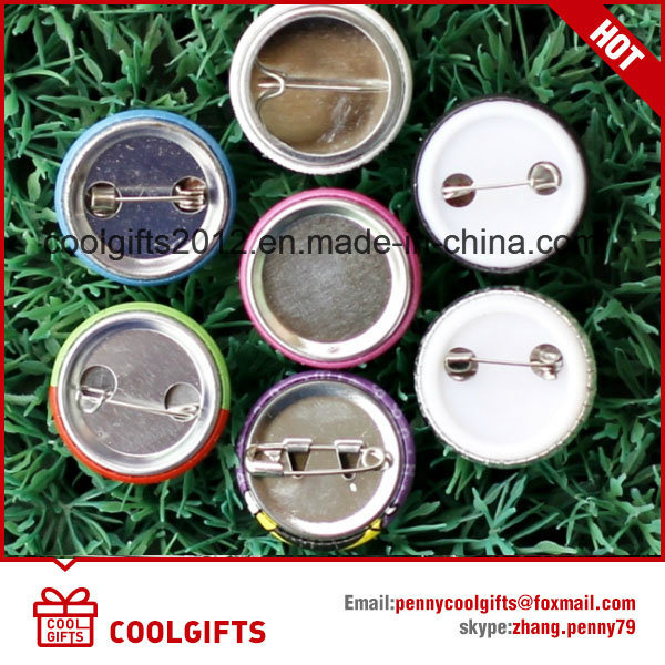 Personalized Button Tin Magnet Badges with Custom Logo