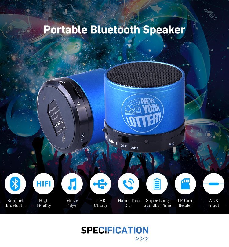 2018 Cheapest Portable Metal Mini Wireless Bluetooth Speaker (S10)