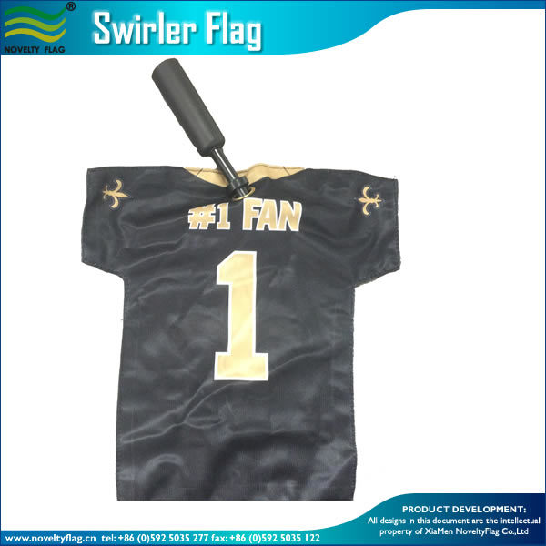 Custom Design Double Sided Printing Paper Hand Flags (J-NF01P01030)