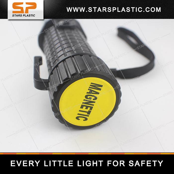 Rechargeable LED Safety Traffic Baton Light with Magnet