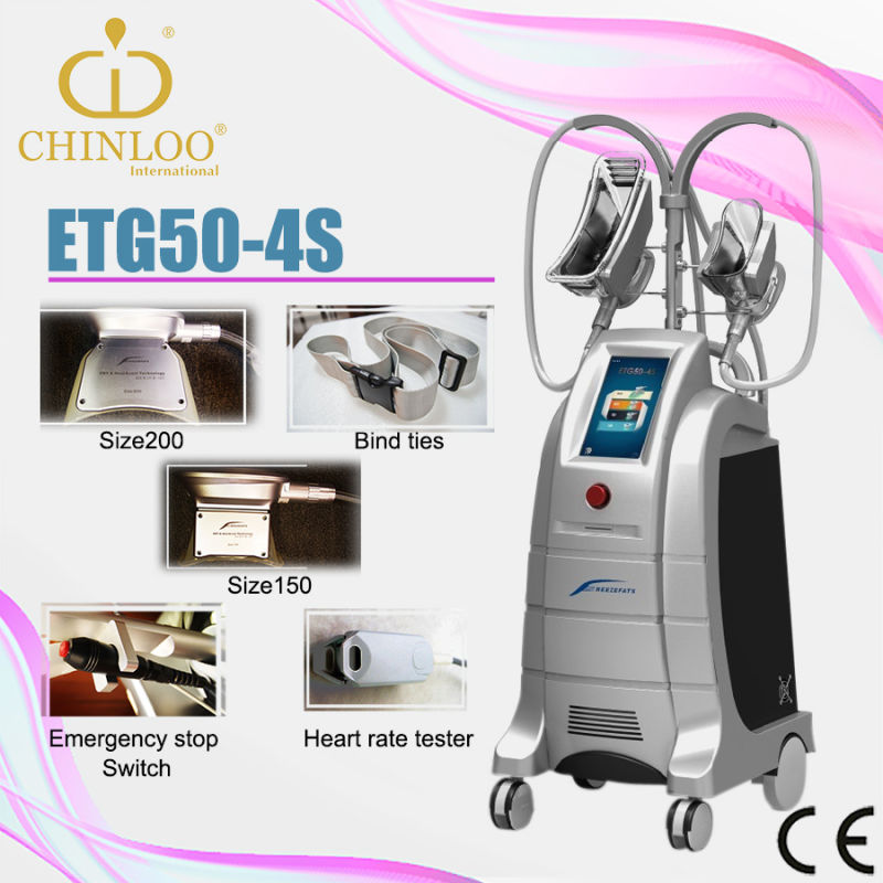 2016 Exceptional Fat Freezing Cryolipolysis Slimming Beauty Machine with Fast Result (Etg50-4s/CE)
