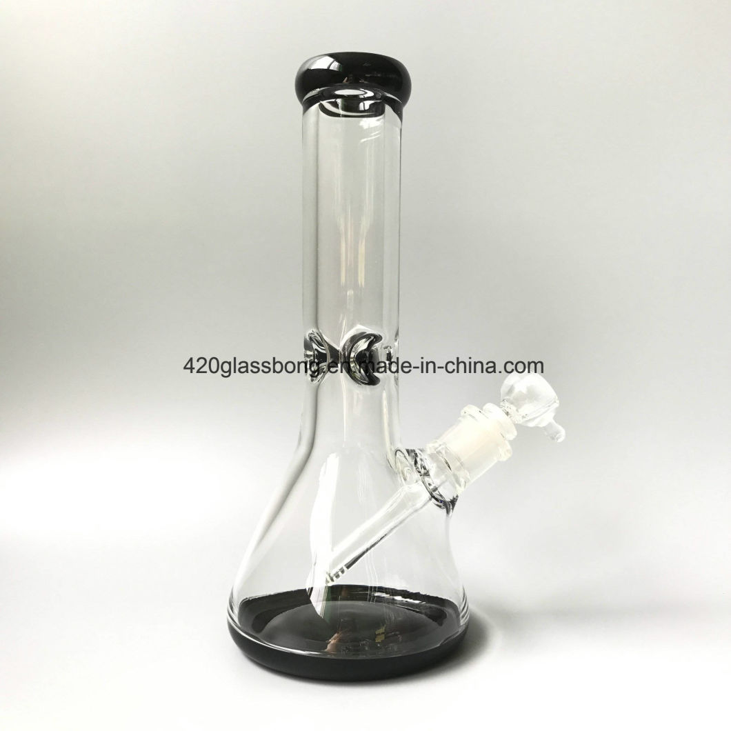 12 Inches Glass Smoking Pipe Glass Beaker 7mm Thickness for Wholesale