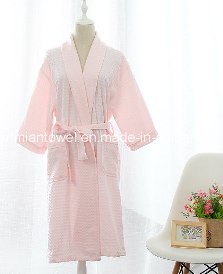 Wholesale 100% Cotton Hotel Soft Cut Pile Bathrobe