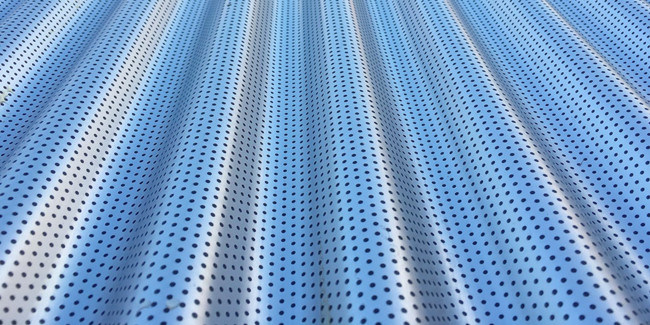 Round Hole Galvanized Perforated Metal Mesh