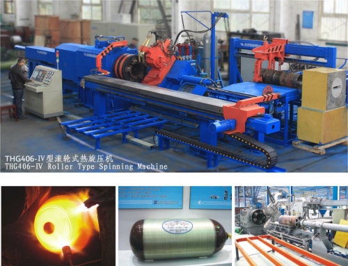 Fire Extinguisher Cylinder Body Forming Metal Spinning Machine