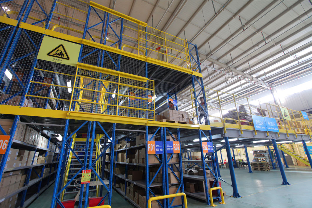 Industrial Warehouse Heavy Duty Steel Mezzanine Floor