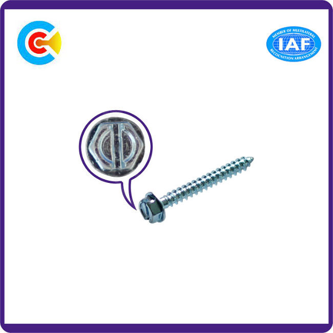 DIN/ANSI/BS/JIS Carbon-Steel/Stainless-Steel Plum Shrink Rod Tail Self Tapping Screws