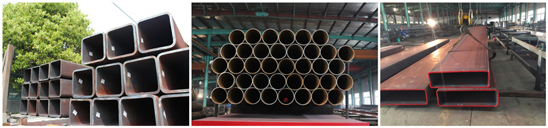 ERW Welded Black Carbon Steel Pipes