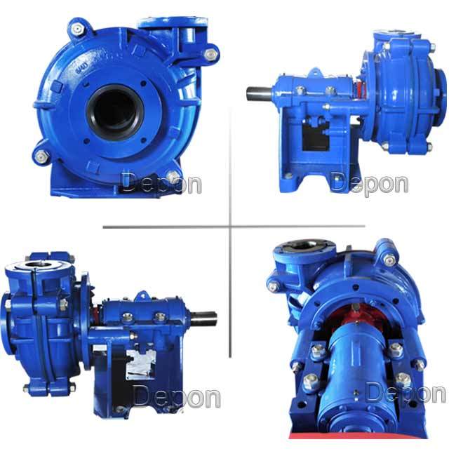 Grease or Oil Lubrication Heavy Duty Slurry Pump