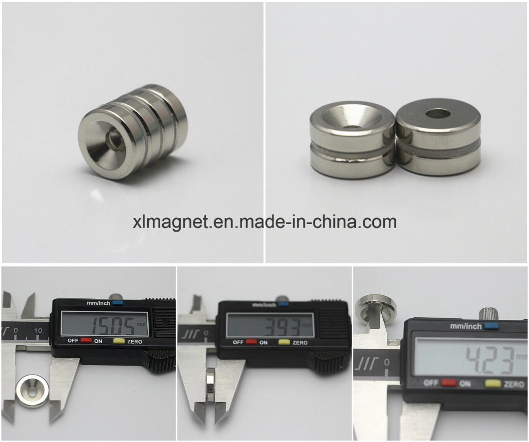 Strong Ring Sintered Magnets with Hole