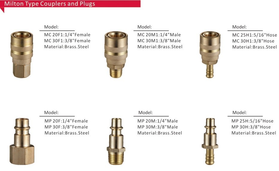 Metal Coupling U. S. a Pipe Stlye Pneumatic Fitting