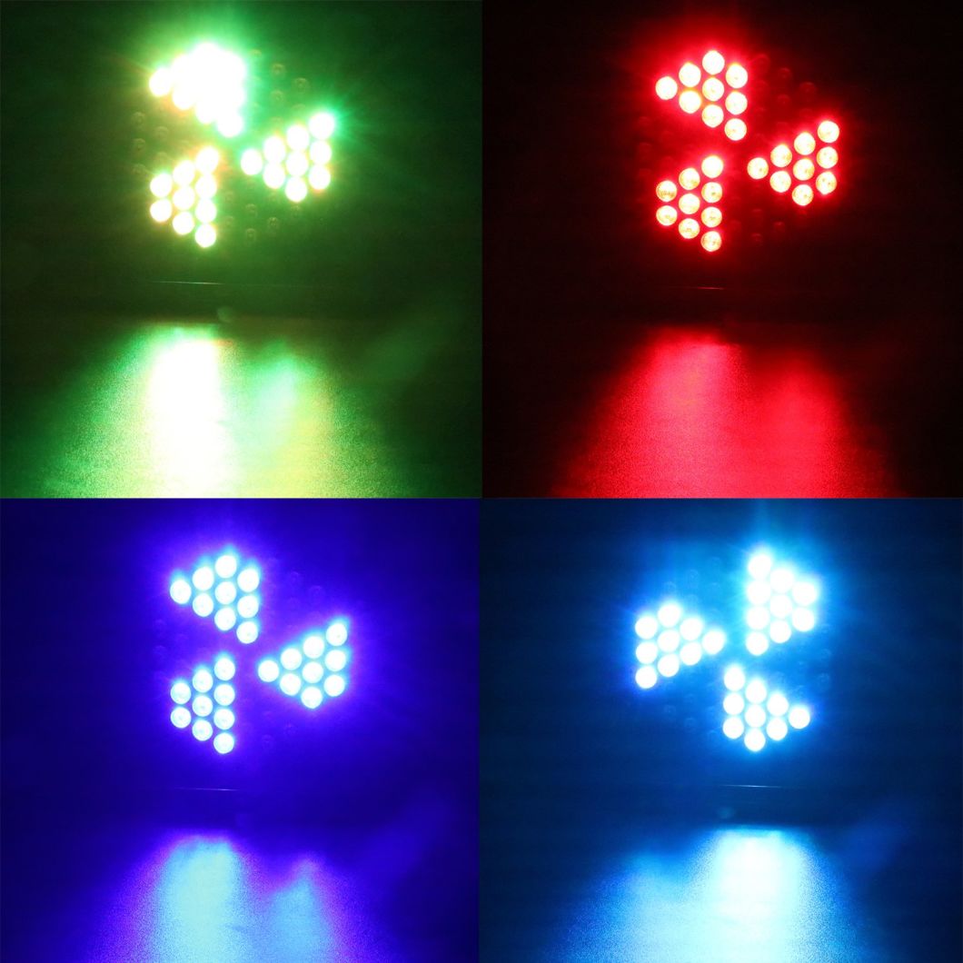 54 PCS 3 in 1 LED Stage Non-Waterproof RGB PAR Light.