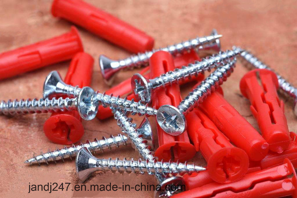 High Quality Plastic Wall Anchor Screws with