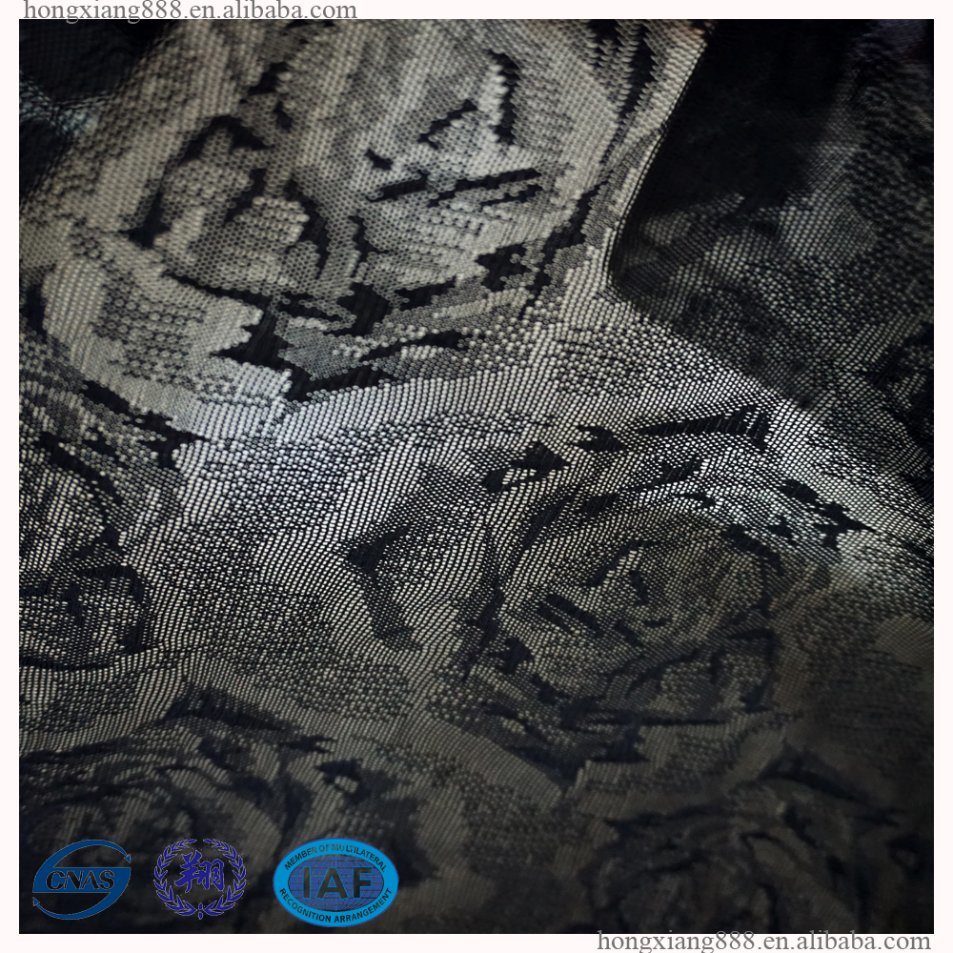 High Quality Nylon Jacquard Lace Fabric